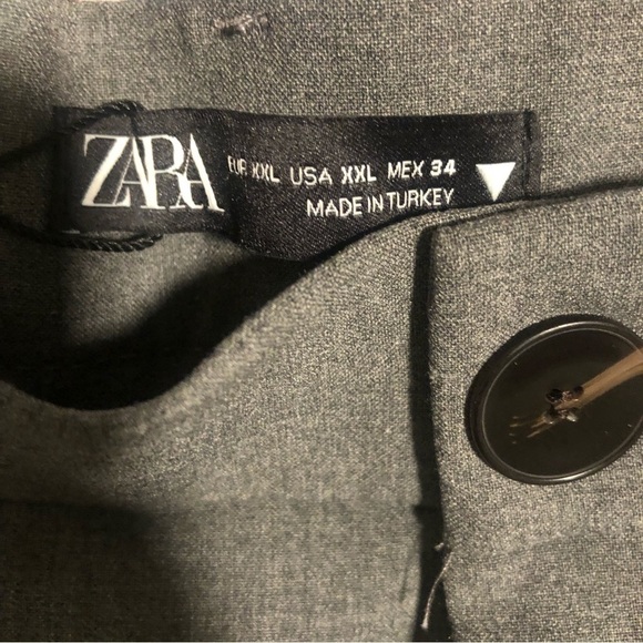 Zara Women’s Gray Full Length Pants - Picture 9 of 9